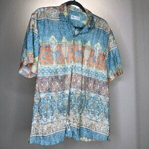 Zara Men's Short Sleeve Printed Shirt